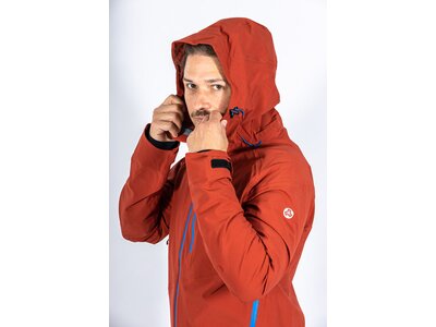 MAUL Herren Funktionsjacke Kandahar - Megatex Trekkingjac Orange