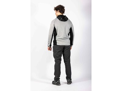 MAUL Herren Unterjacke Herzogstand Fleecejacke+Kap. Grau