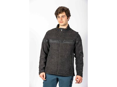 MAUL Herren Unterjacke Lago di Garda II Fleece Jacke Grau