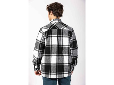 MAUL Herren Hemd Villingen Flanell Hemdjacke Grau