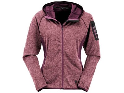 MAUL Damen Schlupfjacke Sonnighorn II Megastrech Fleece Pink