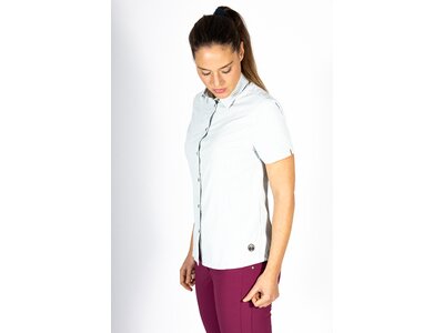 MAUL Damen Bluse Halserspitze II -1/2 Bluse ela Grau