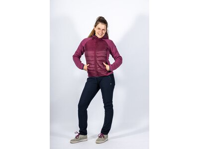 MAUL Damen Funktionsjacke Bonn - Megaloft Hybridjacke+Ka Lila
