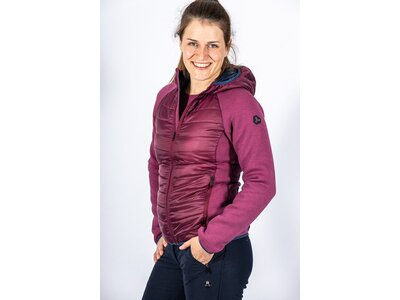 MAUL Damen Funktionsjacke Bonn - Megaloft Hybridjacke+Ka Lila