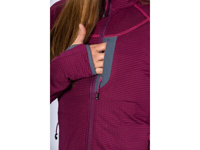 MAUL Damen Unterjacke Wasserkuppe - Megastr.Fleecejj Lila