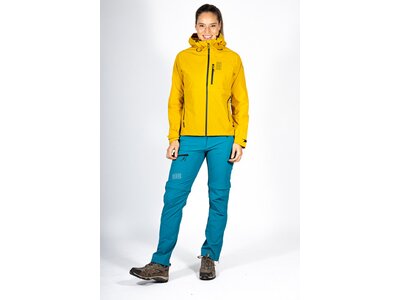 MAUL Damen Funktionsjacke Zermatt-Megatexjacke 2,5 Layer Gelb