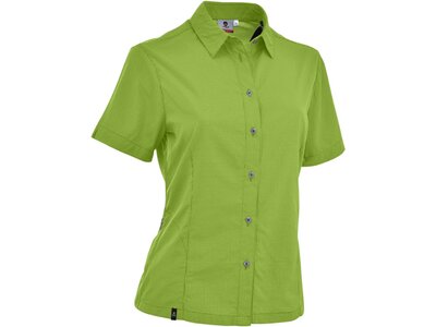 MAUL Damen Bluse Halserspitze 4XT grün