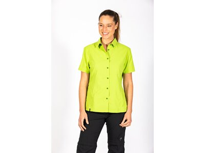 MAUL Damen Bluse Halserspitze 4XT grün