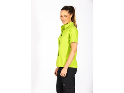 MAUL Damen Bluse Halserspitze 4XT grün