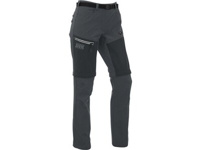 MAUL Damen Hose Oakville 2XT-T-Zipp off Hose e grau