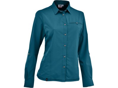 MAUL Damen Bluse Hochalm 4XT Blau