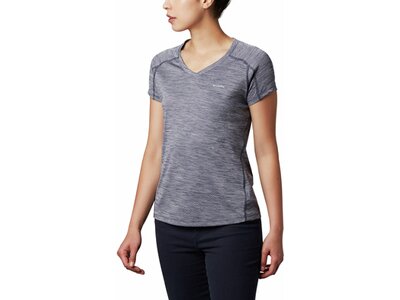 COLUMBIA-Damen-Oberteil-Zero Rules™ Short Sleeve Shirt Blau