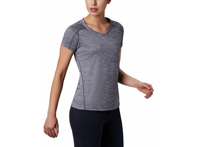COLUMBIA-Damen-Oberteil-Zero Rules™ Short Sleeve Shirt Blau