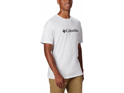 COLUMBIA-Herren-T-Shirt-CSC Basic Logo™ Short Sleeve Weiß