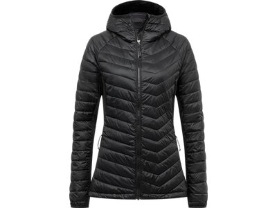 COLUMBIA-Damen-Jacke-Powder Pass™ Hooded Jacket Schwarz