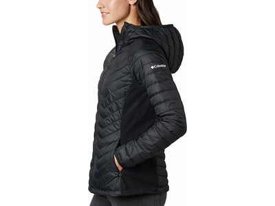 COLUMBIA-Damen-Jacke-Powder Pass™ Hooded Jacket Schwarz