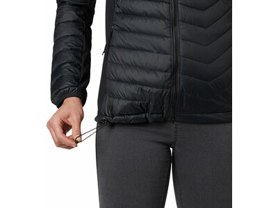 COLUMBIA-Damen-Jacke-Powder Pass™ Hooded Jacket Schwarz