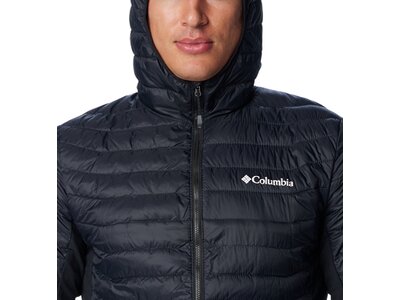 COLUMBIA-Herren-Jacke-Powder Pass™ Hooded Jacket Schwarz