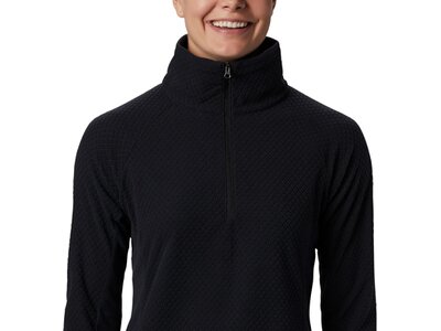 COLUMBIA Damen Pullover Glacial IV Print 1/2 Zip Schwarz