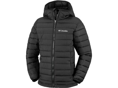 COLUMBIA Kinder Jacke Powder Lite Boys Hooded Jacket Schwarz