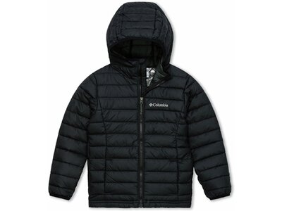 COLUMBIA Kinder Jacke Powder Lite Boys Hooded Jacket Schwarz