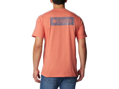 COLUMBIA-Herren-T-Shirt-North Cascades™ Short Sleeve Tee Orange