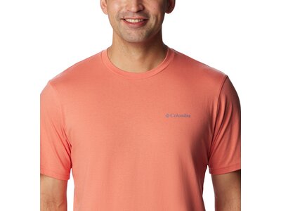 COLUMBIA-Herren-T-Shirt-North Cascades™ Short Sleeve Tee Orange