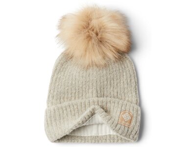 COLUMBIA Herren Winter Blur Pom Pom Beanie Weiß