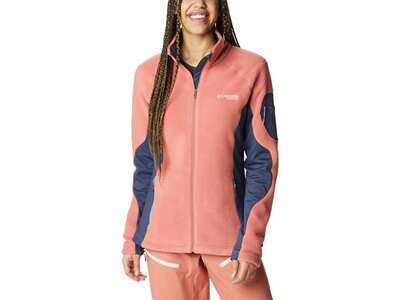 COLUMBIA Damen Rolli Titan Pass™ 2.0 II Fleece Rot
