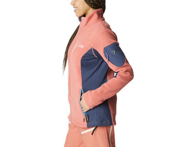 COLUMBIA Damen Rolli Titan Pass™ 2.0 II Fleece Rot