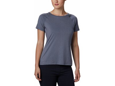 COLUMBIA Damen Shirt Peak To Point™ II SS Tee Blau