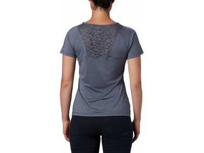 COLUMBIA Damen Shirt Peak To Point™ II SS Tee Blau