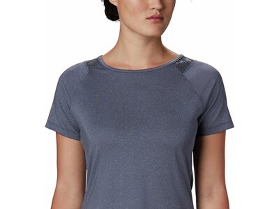 COLUMBIA Damen Shirt Peak To Point™ II SS Tee Blau