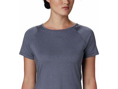 COLUMBIA Damen Shirt Peak To Point™ II SS Tee Blau