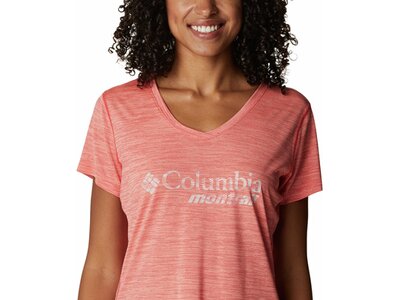 COLUMBIA Damen Shirt W Trinity Trail™ II Graphic Rot