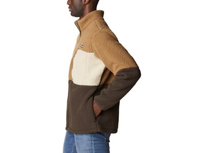 COLUMBIA Herren Unterjacke Mountainside Heavyweight Fleece Braun