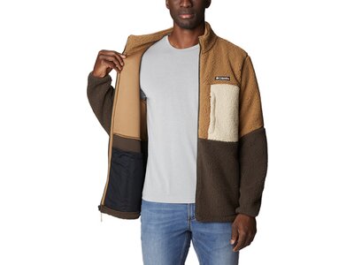 COLUMBIA Herren Unterjacke Mountainside Heavyweight Fleece Braun