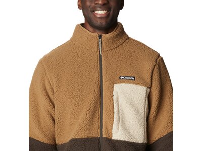 COLUMBIA Herren Unterjacke Mountainside Heavyweight Fleece Braun