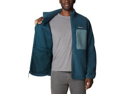 COLUMBIA Herren Unterjacke Mountainside Heavyweight Fleece Blau