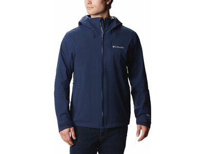 COLUMBIA-Herren-Jacke-Omni-Tech™ Ampli-Dry™ Shell Blau