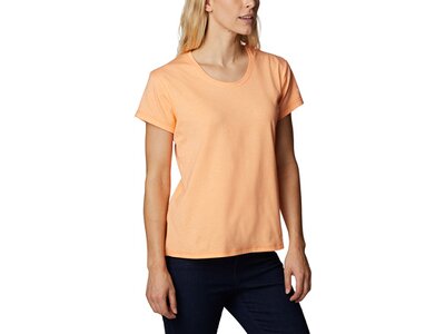 COLUMBIA-Damen-Oberteil-Sun Trek™ SS Tee Orange