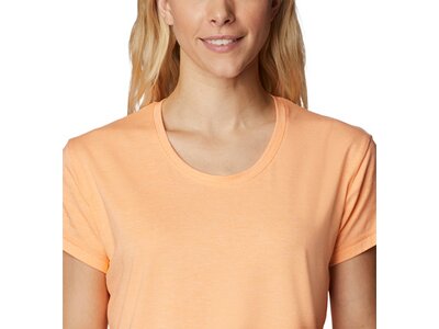 COLUMBIA-Damen-Oberteil-Sun Trek™ SS Tee Orange