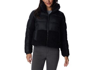 COLUMBIA Damen Jacke Leadbetter Point Sherpa Hybrid Schwarz