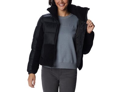 COLUMBIA Damen Jacke Leadbetter Point Sherpa Hybrid Schwarz