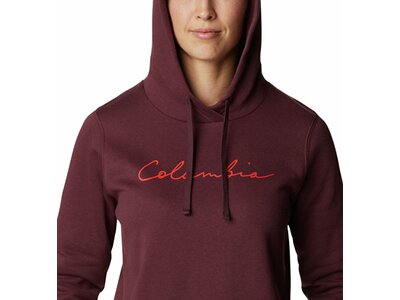 COLUMBIA Damen Kapuzensweat Herren Hoodie Trek Graphic Rot