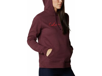 COLUMBIA Damen Kapuzensweat Herren Hoodie Trek Graphic Rot