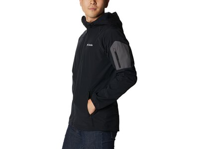 COLUMBIA-Herren-Jacke-Tall Heights™ Hooded Softshell Schwarz