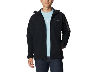 COLUMBIA-Herren-Jacke-Tall Heights™ Hooded Softshell Schwarz