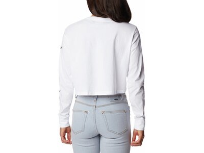 COLUMBIA Damen Shirt North Cascades™ Long Sleeve Cropped Tee Silber