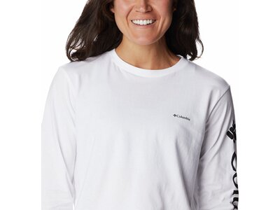 COLUMBIA-Damen-Longsleeve-North Cascades™ Long Sleeve Cropped Tee Silber